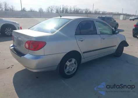 2006 Toyota Corolla Ce from USA, damaged, VIN JTDBR32E160083889